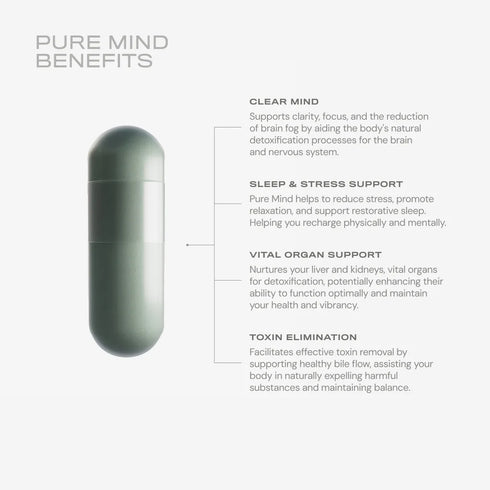 Pure Mind 120 Capsules-Purify Me-Matakana Pharmacy